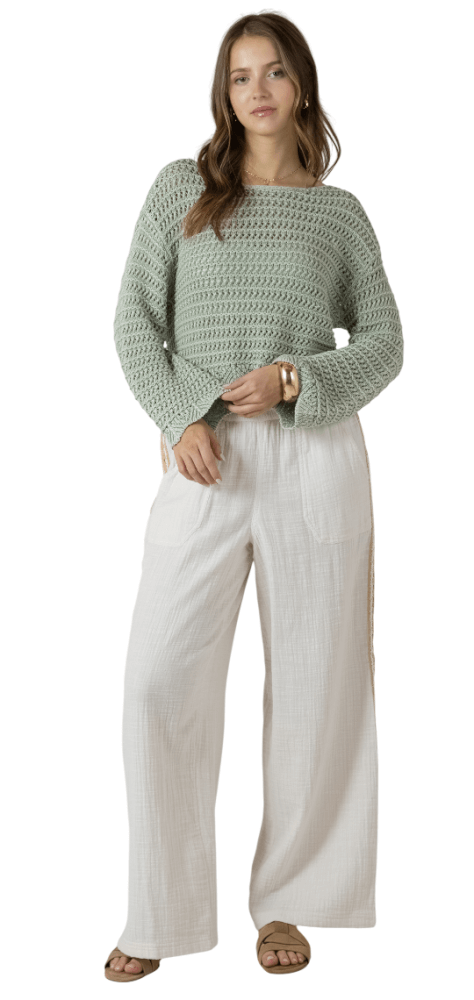 Scalloped HEM Open Stitch-2