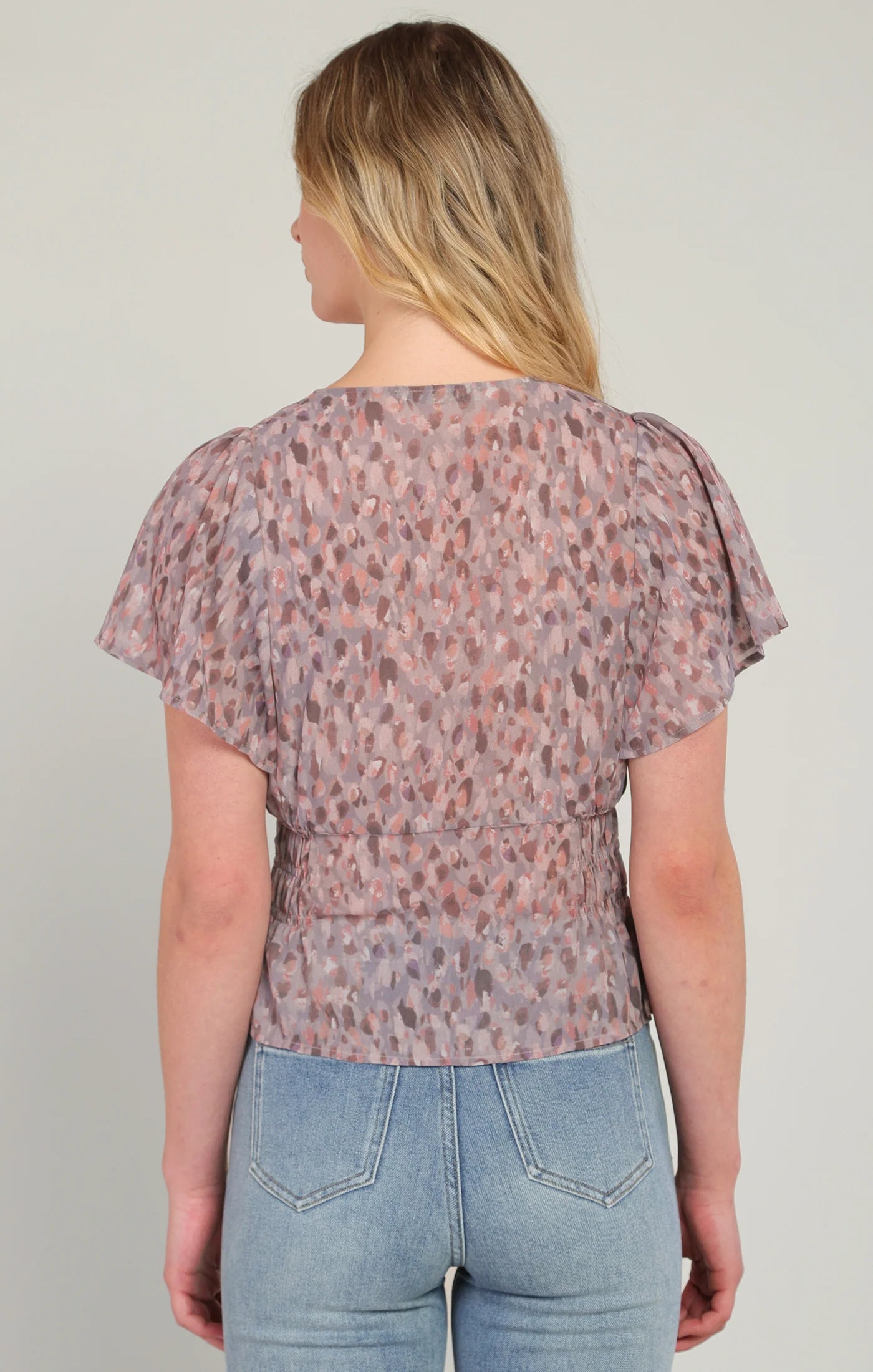 Women's Smoking Waist Top T-SHIRT