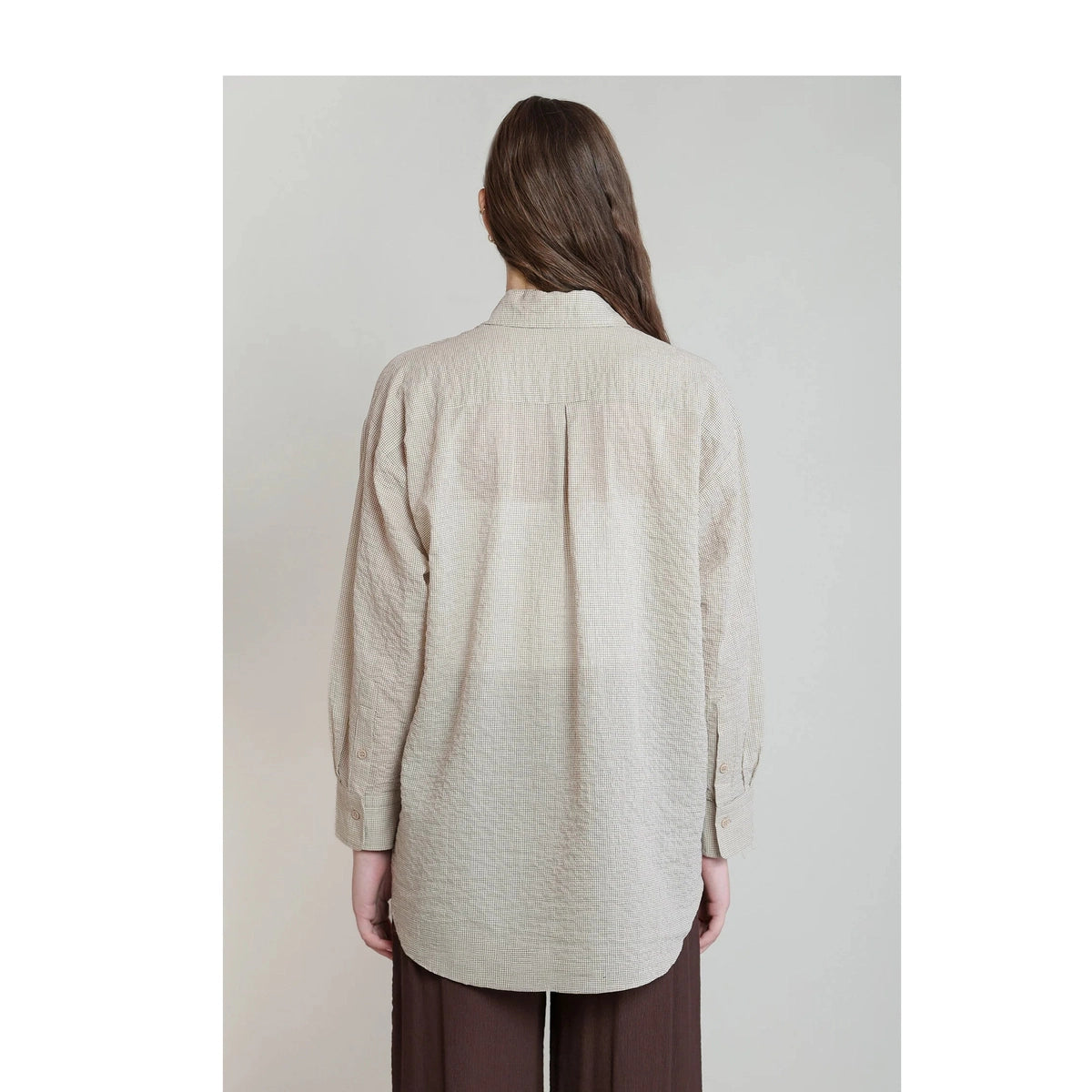 Oversized Textured Shirt-2