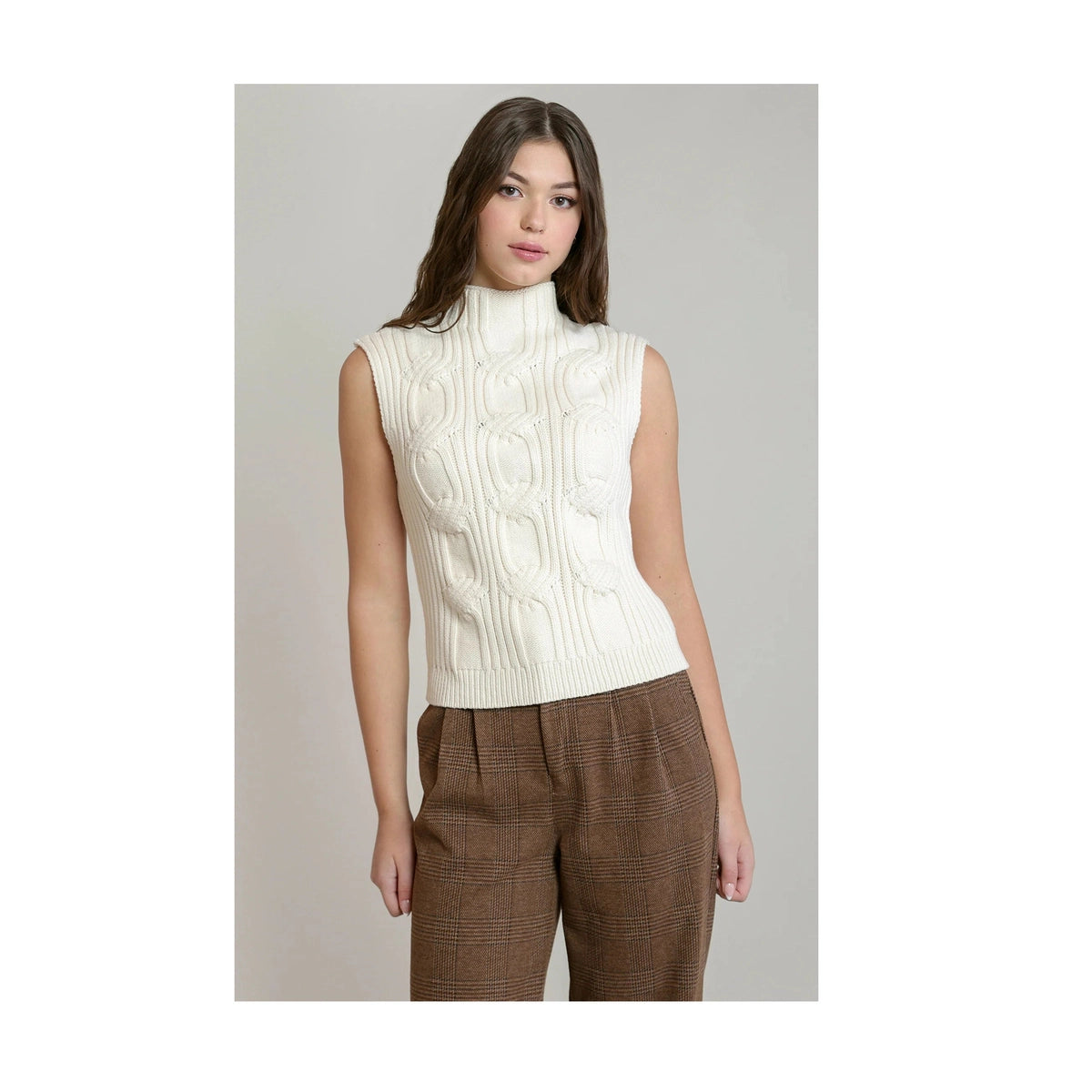 Cable Knit-11143-Ecru-1