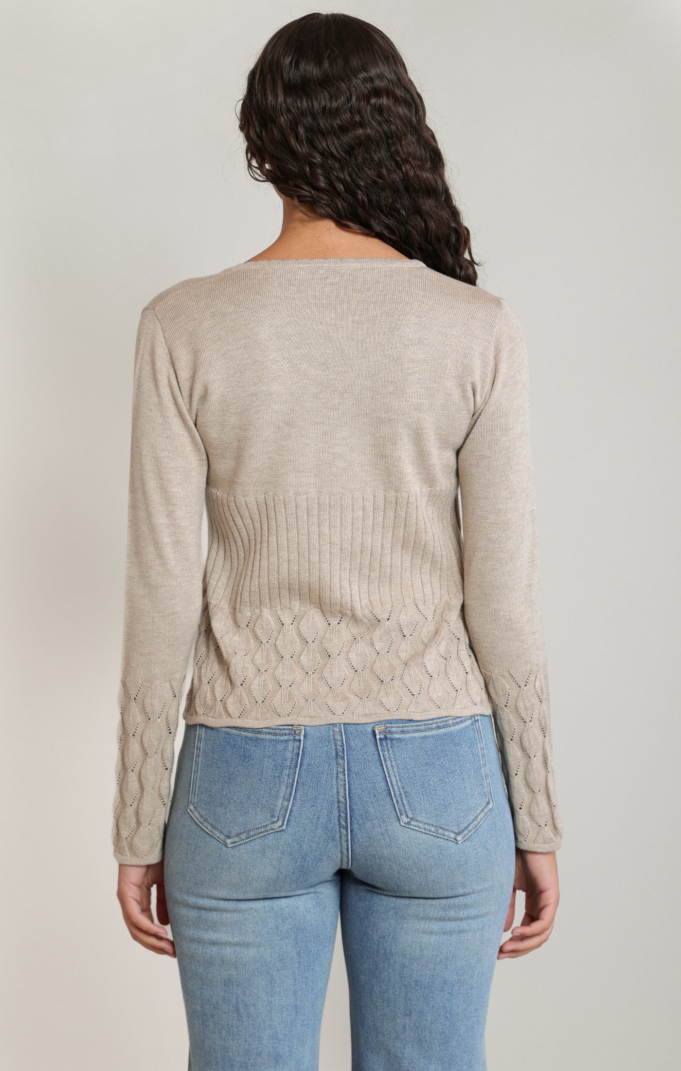 Women's Front Tie Cardigan Knitwear