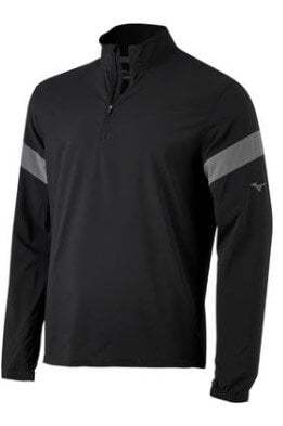1/4 ZIP Hitting Jacket-Black Shade-1