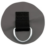 Canoe 2" D-Ring PVC Patch-Dark Gray-1