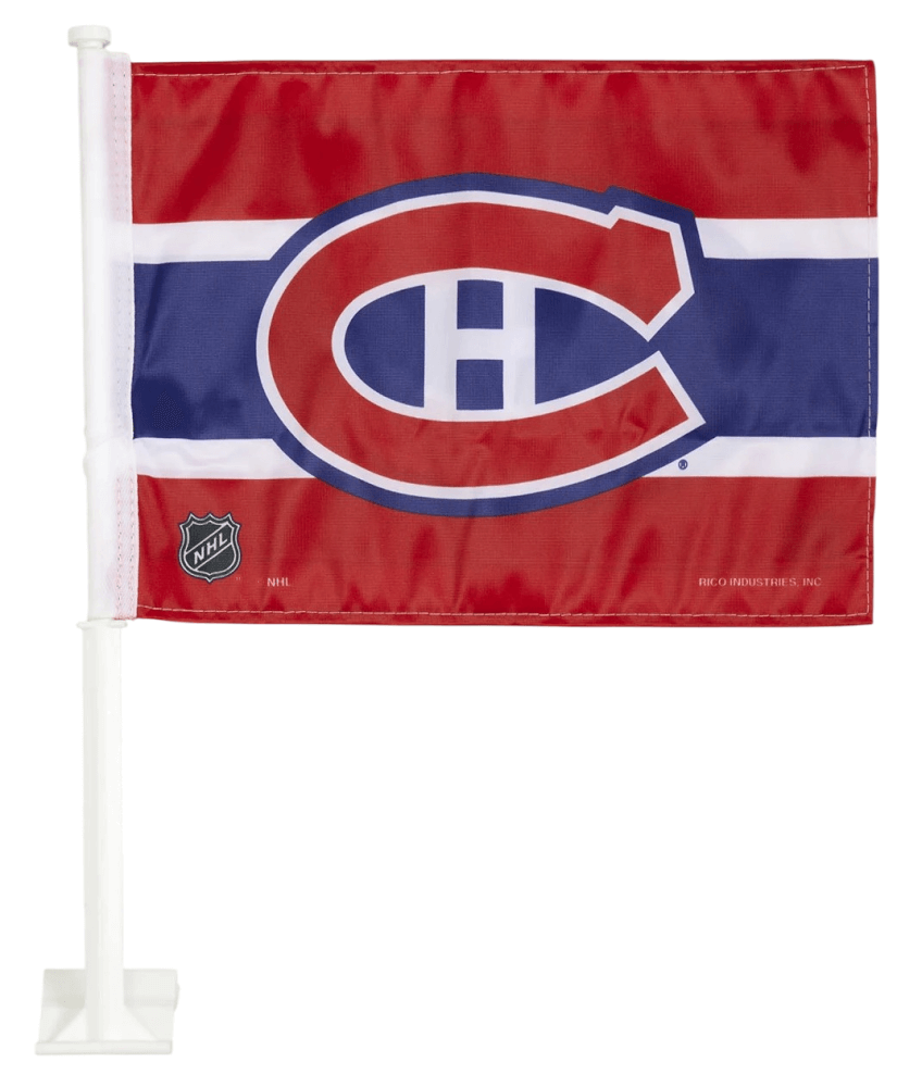 Drapeau d'Auto 2 Côtés Canadiens-3