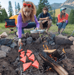 Campfire Grill With Folding Legs-3