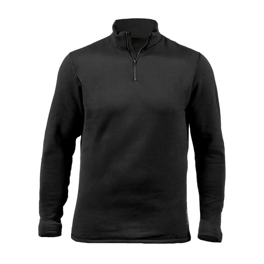 Chandail 1/2 ZIP-Charcoal-1