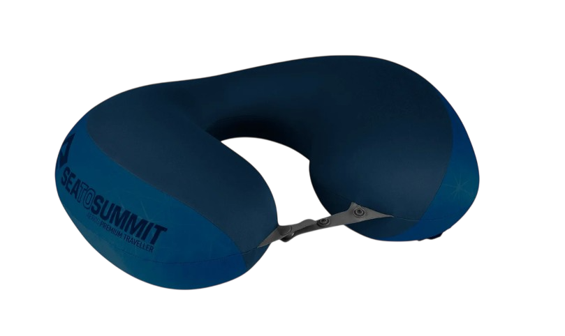 Aeros Premium Traveller Neck-Navy Blue-1