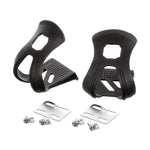 Cales-Pieds Doubles Sans Courroie Noir-1