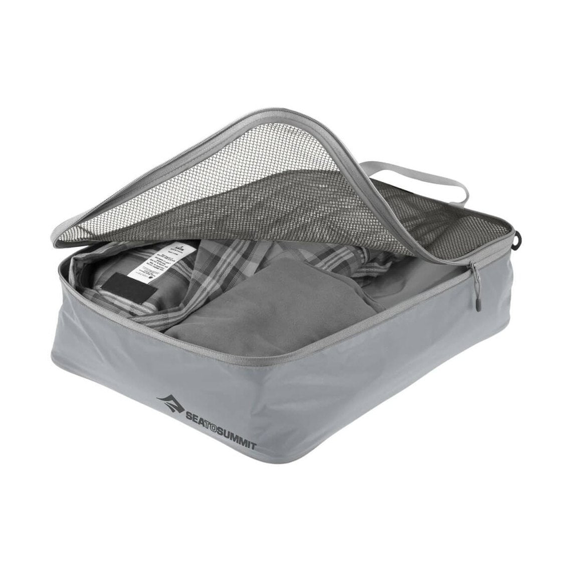 Garment Mesh BAG M-11-Highrise Grey-1