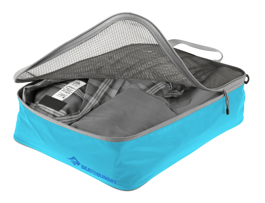 Garment Mesh BAG M-33-Atoll Blue-1