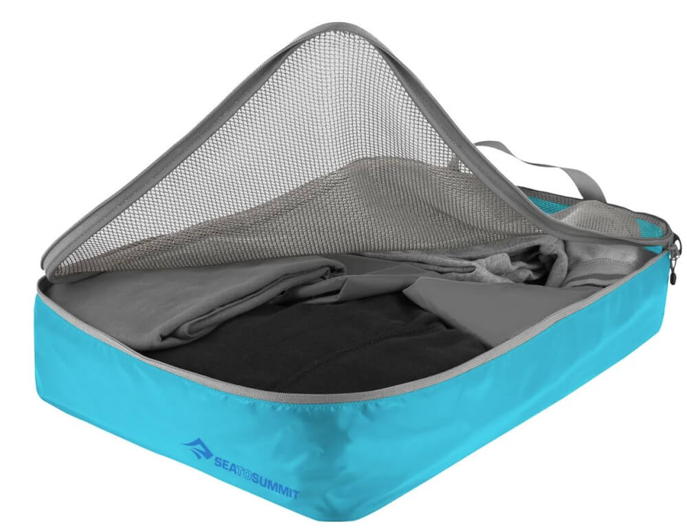 Garment Mesh BAG L-33-Atoll Blue-1