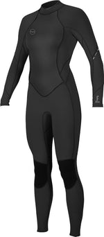 Bahia 3/2MM Back ZIP Full-A05-Noir/Noir/Noir-1