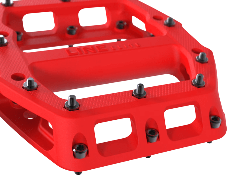 Line Elite Flat Radioactive RED 9-2