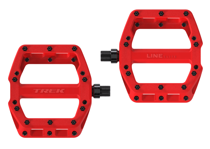 Line Elite Flat Radioactive RED 9-4