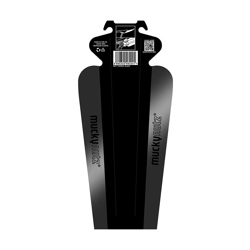 Nutz Butt Fender Rear Black Universal-1