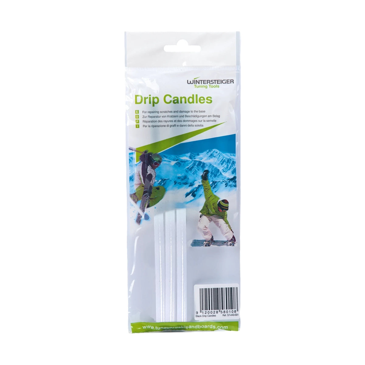 Bougies À Chauffer Transparentes 3pcs-1