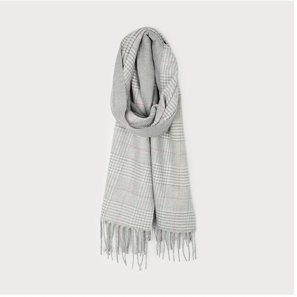 Foulard À Carreaux Prince de Galles-LTG-Light Gray-1
