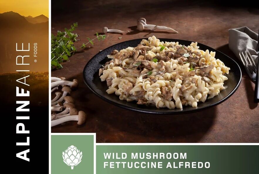 Wild Mushroom Fettuccine Alfredo-7
