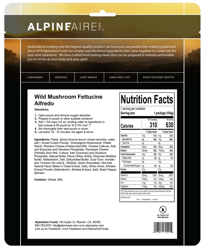 Wild Mushroom Fettuccine Alfredo-9