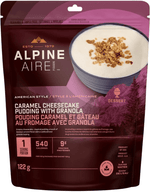 Caramel Cheesecake Pudding With Granola-3
