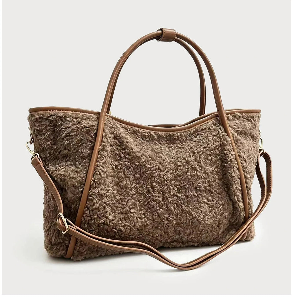 Grand Sac en Sherpa-BRN-Brun-1