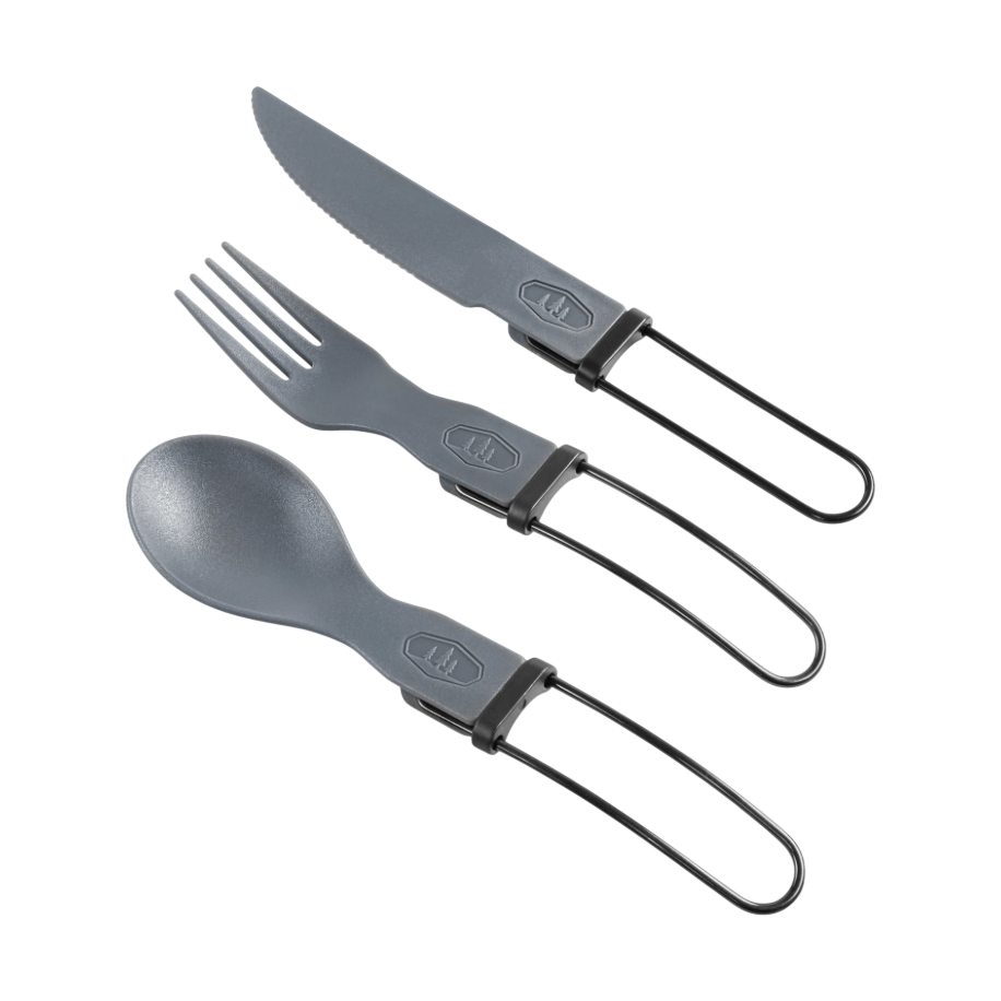 Tekk Trio Folding Cutlery SET-Grey-1