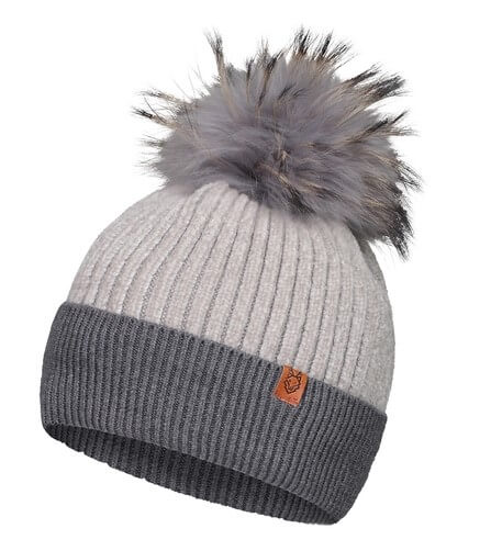 Tuque-Poly. Polar Fourrure-Gris/Gris Pâle-1