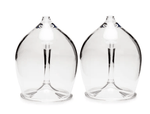 Nesting RED Wine Glass SET-3