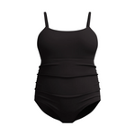 Plus Solid Shirred-001-Noir-1