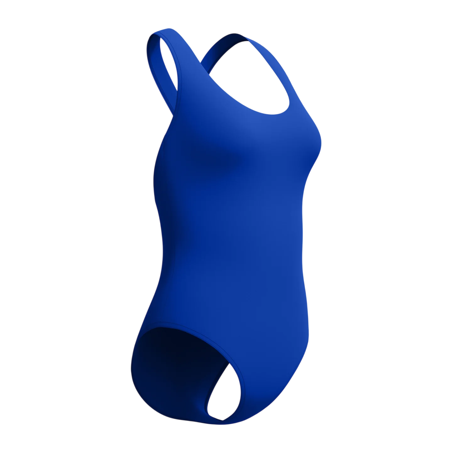Solid Scoop Neck 1PC-6