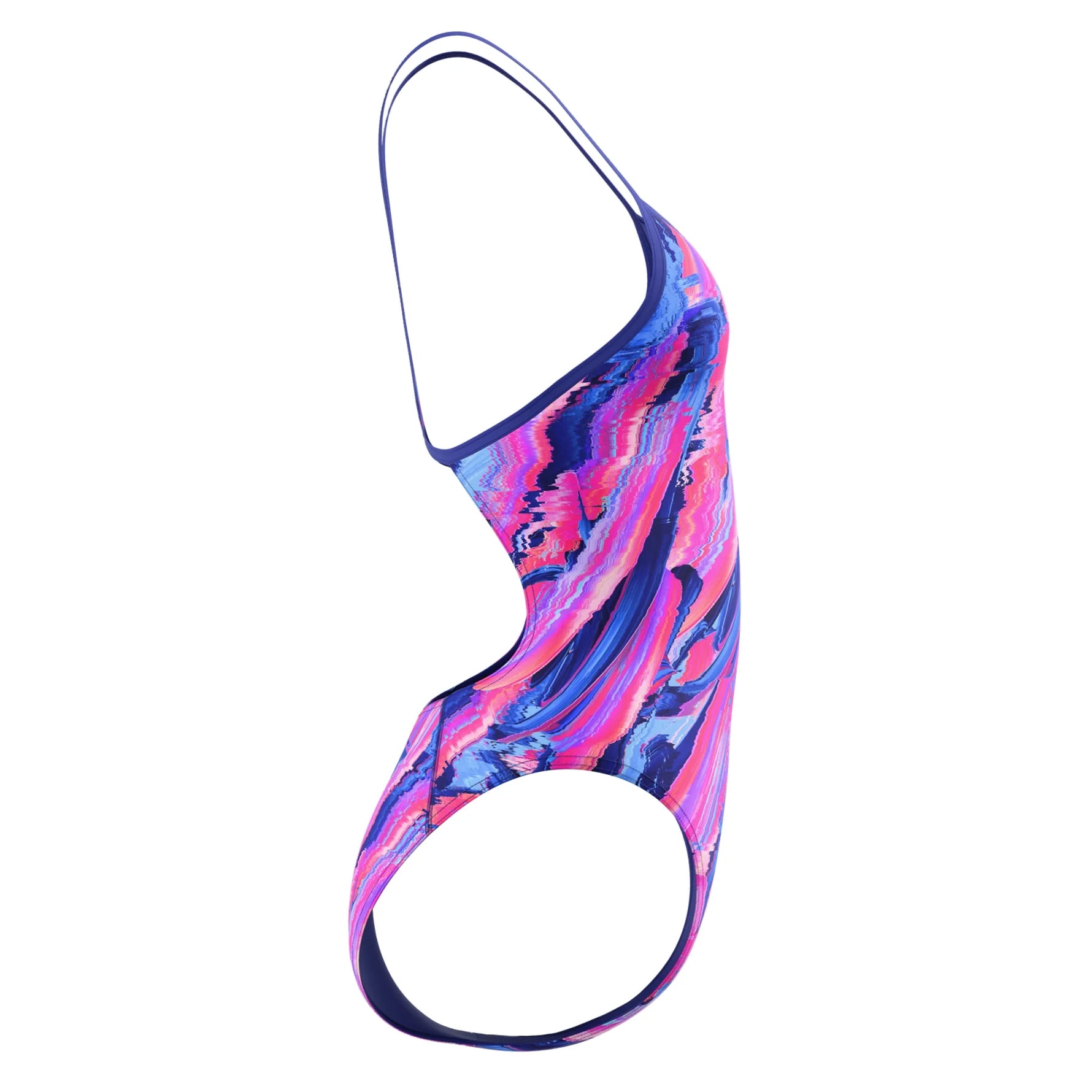 Maillot de Bain d'Entraînement FL Printed Turnback Femme