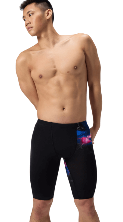 Jammer Printed-18887-Blue/Pink-1