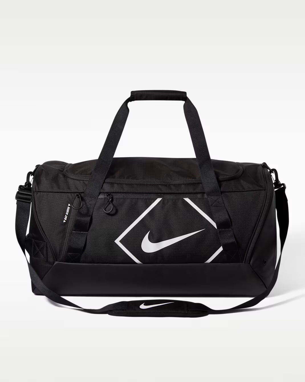 Diamond Duffel-Noir-Noir-Blanc-1