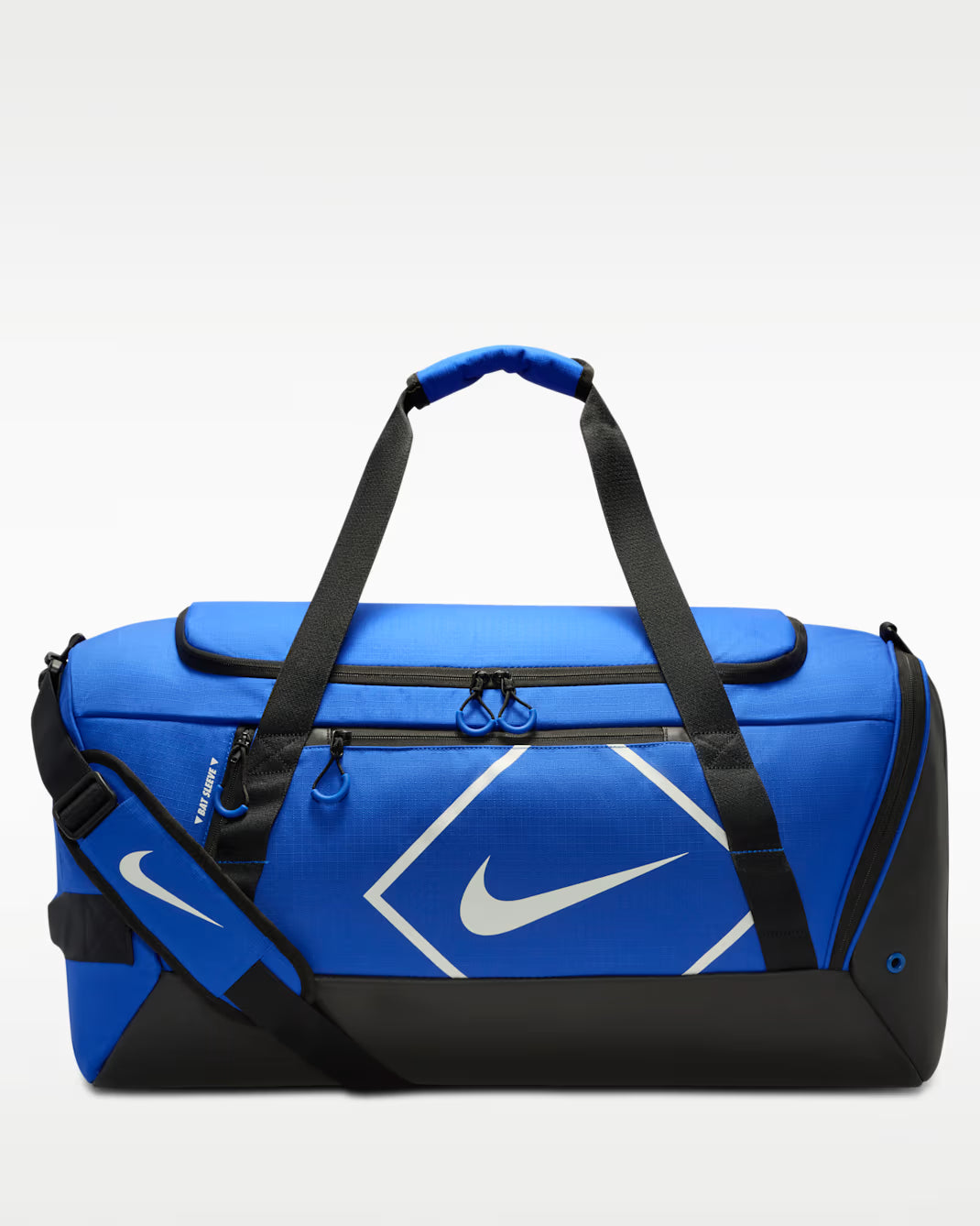 Diamond Duffel-Royal-Noir-Blanc-1