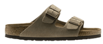 Arizona Soft Footbed Suede-Taupe-1