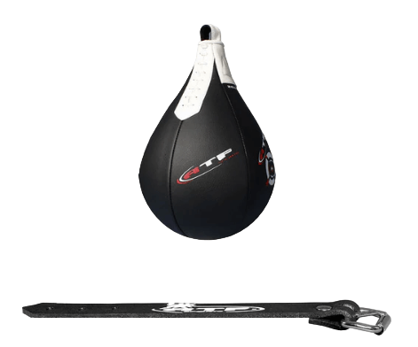 Ballon Poire 16" Dura Noir Avec Courroie-6