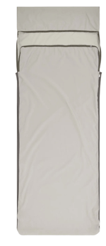 Silk Blend Liner Rect W/Pillow-Moonstruck Grey-1
