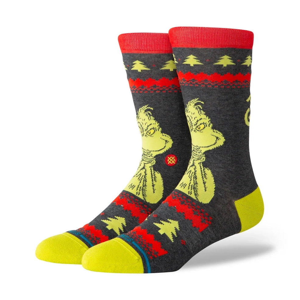 Grinch Sweater Crew-BLK-Black-1