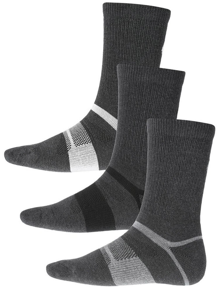 BAS Long Quick Lyte 3PK-0773-Gris Fonce/Heat-1