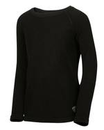 B3 Cozy Fleece Crew-BLK-Black-1