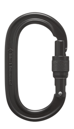 Oval Keylock Screwgate Carabiner-1