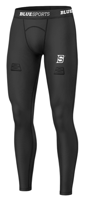 Pantalon Ajusté Avec Coquille-Assortie-1