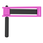 Crécelle EN Bois 8"-Rose-1