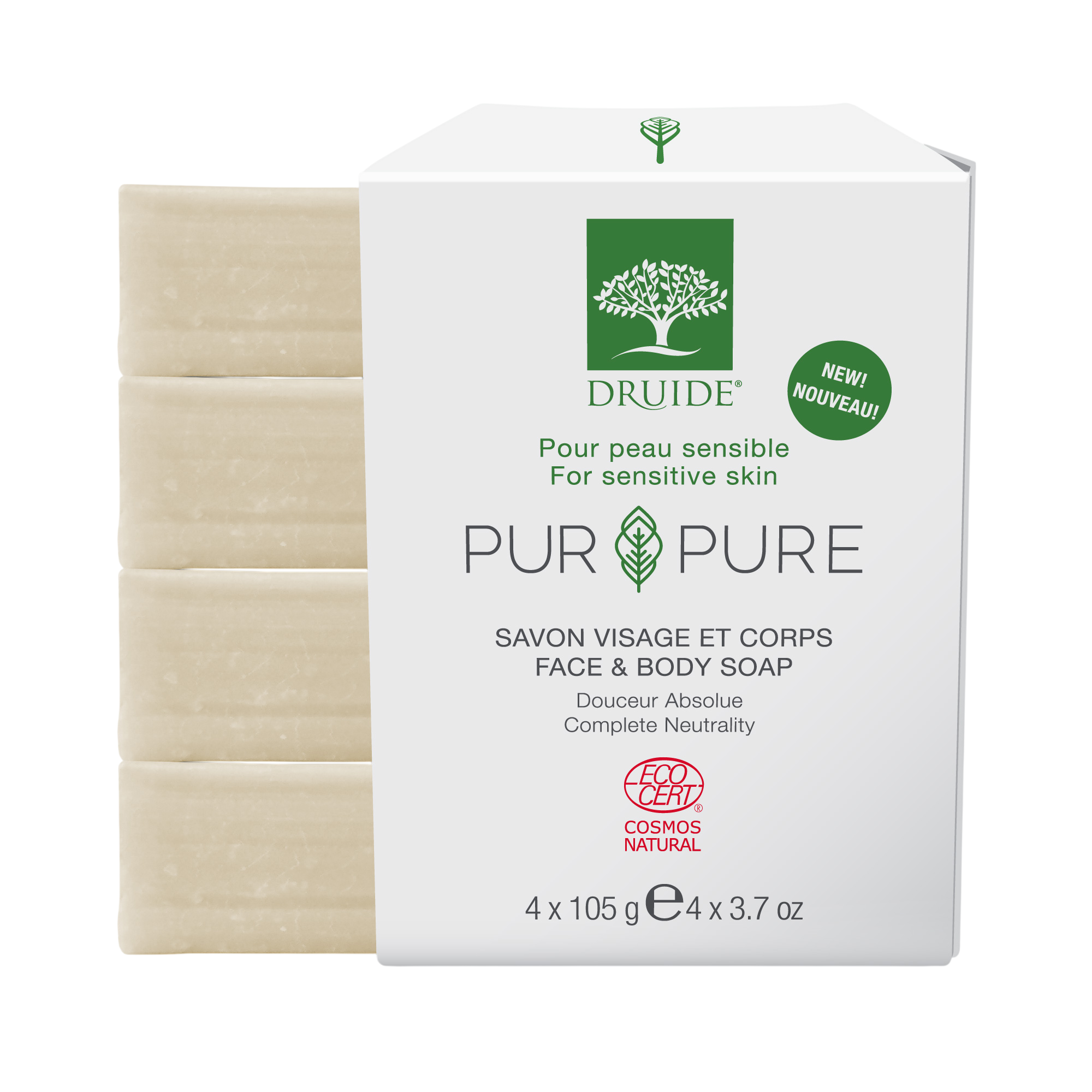 Savon Pur&pure Sans Odeur 105g-1