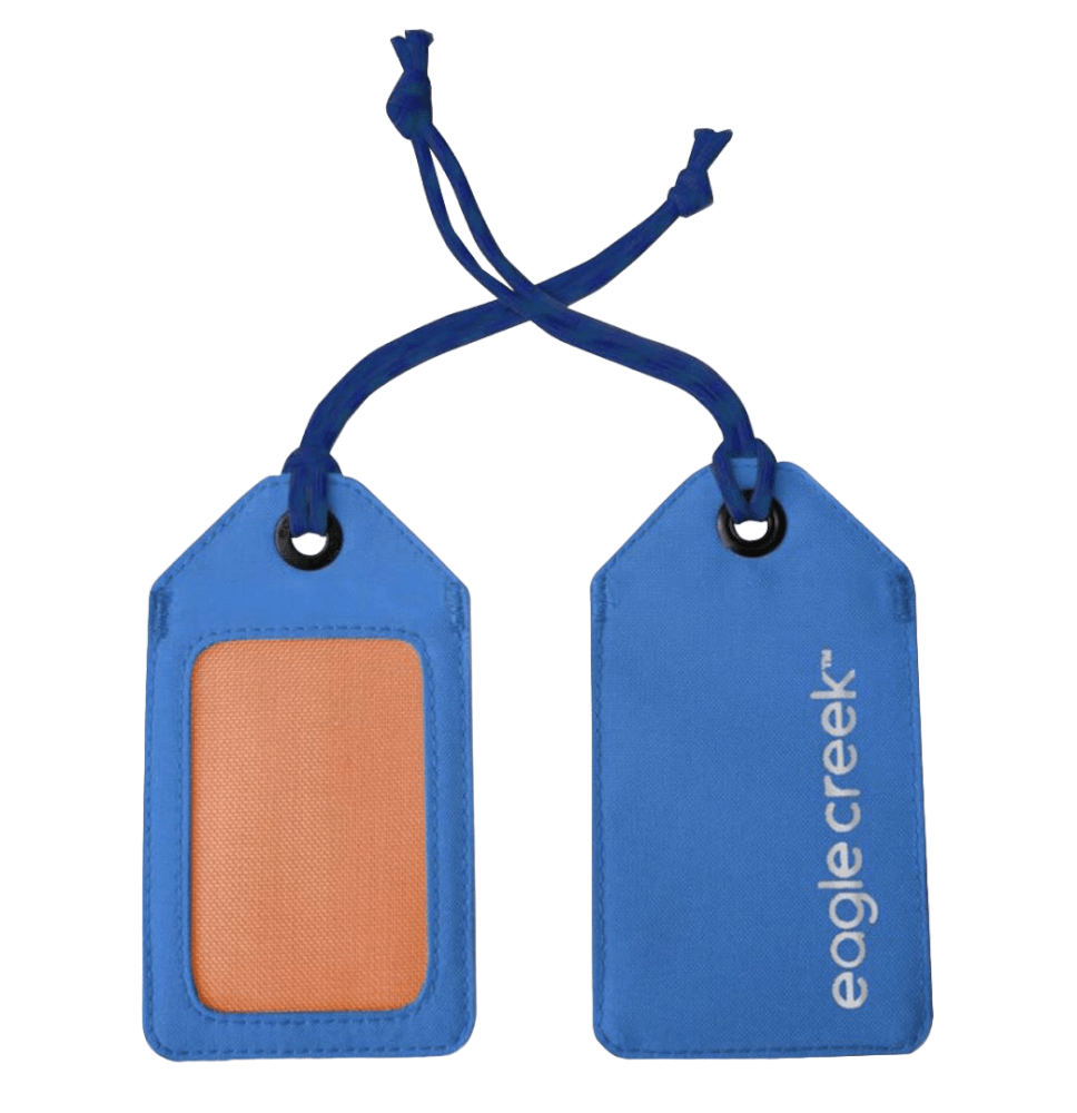 Reflective Luggage TAG-325-Aizome Blue-1