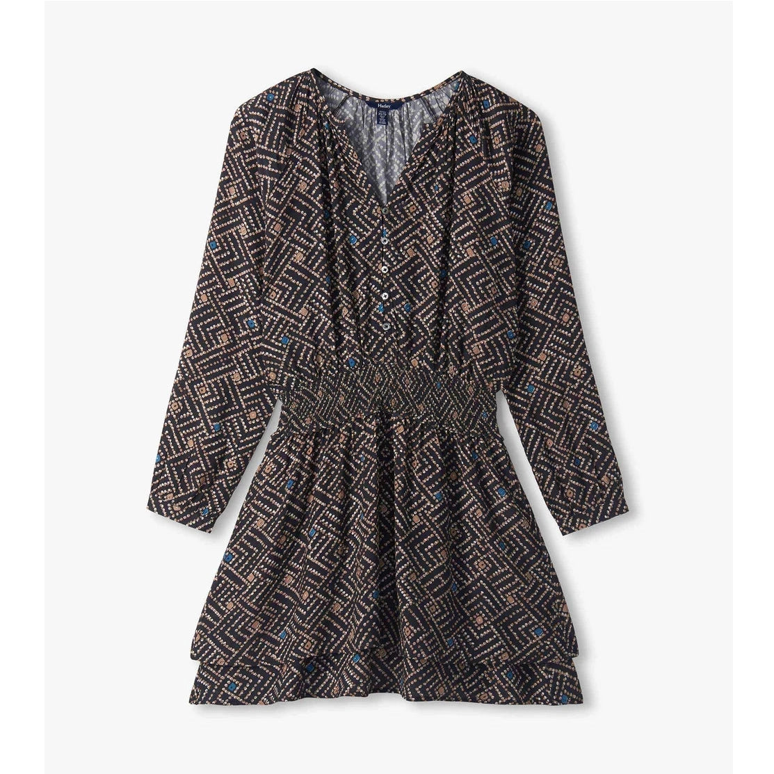 Mia-Broken Ikat/Black-1