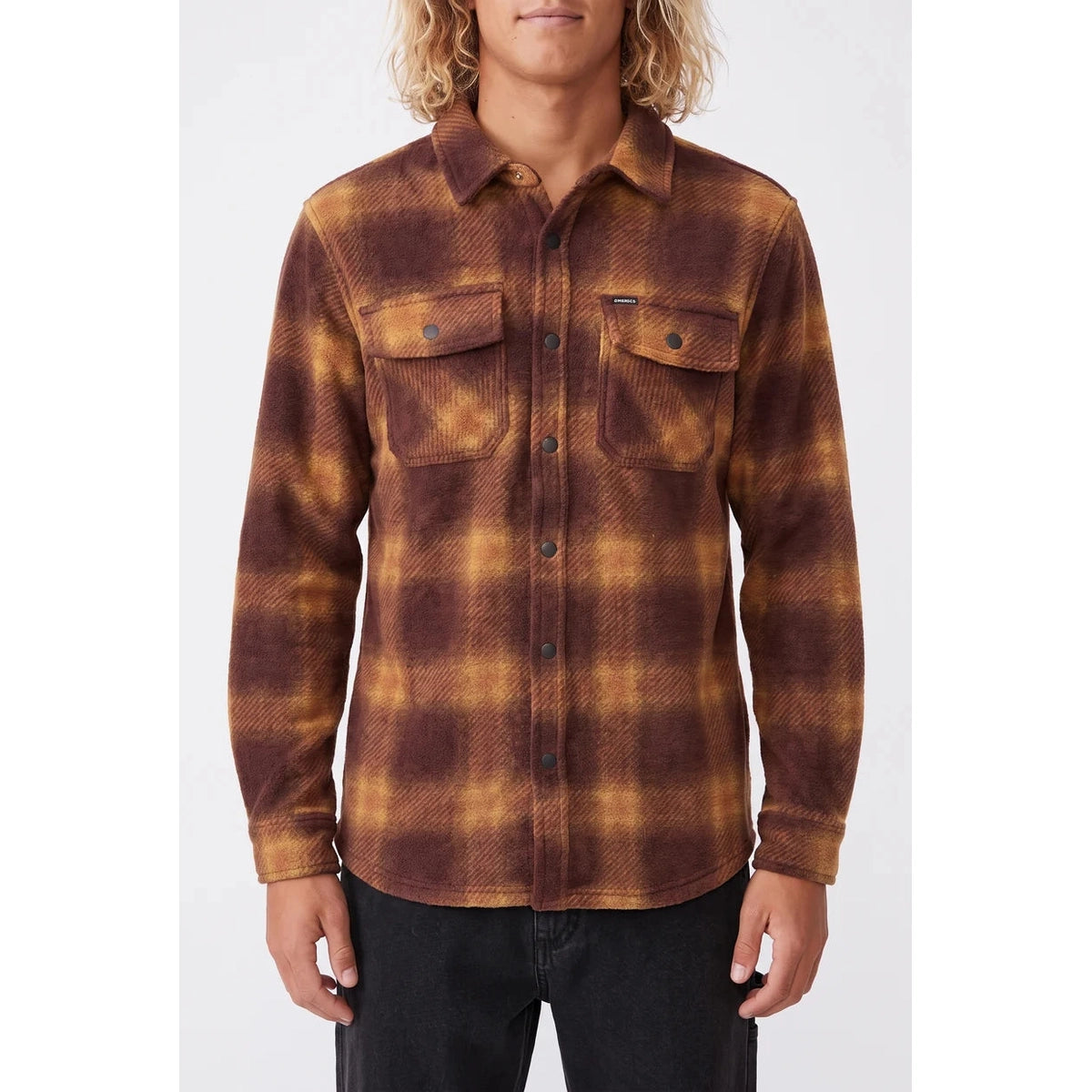 Men's Glacier Plaid Long-Sleeve Shirt