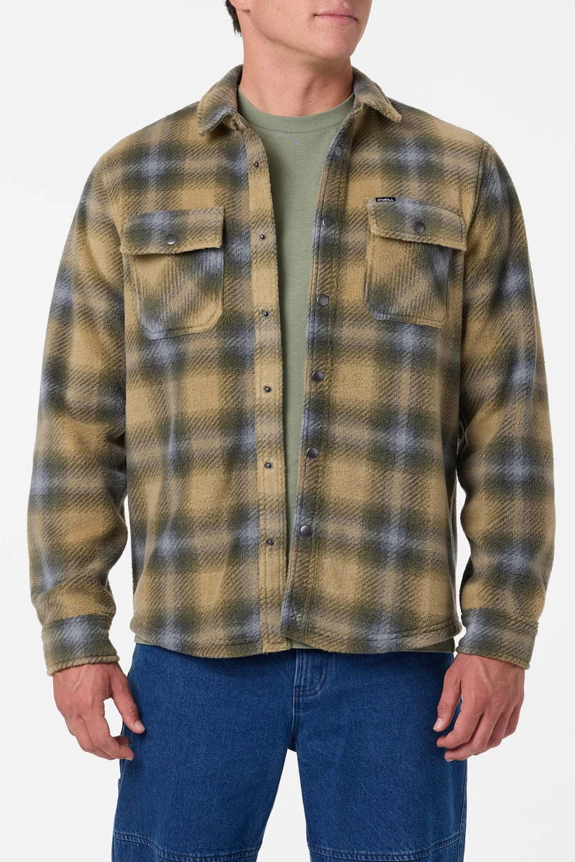 Chemise Manches Longues Glacier Plaid HOMME