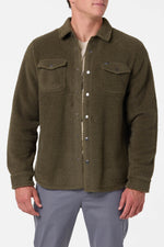 Men's Glacier Solid High Pile Long-Sleeve Shirt