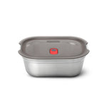 Steel Food BOX Small-Grey/RED-1